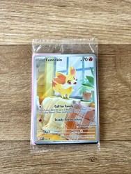 Fennekin 080 Chaos Rising Black Star Promo (Pokemon Center Stamped)