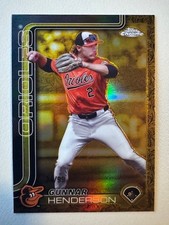 2025 Topps Gilded Collection Gunnar Henderson /99 #104