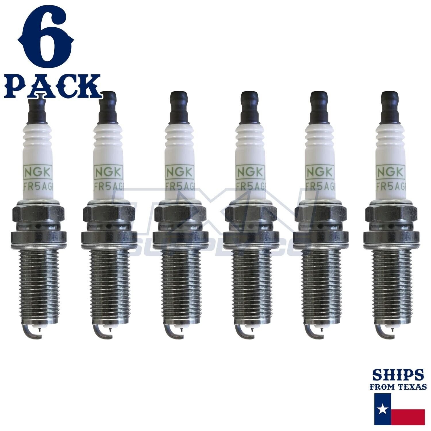 6 Pack NGK G-Power Spark Plugs 2006-2008 for Infiniti M35 3.5L V6