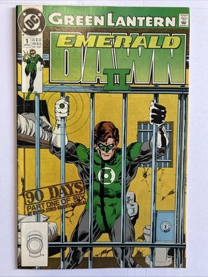 DC Comics GREEN LANTERN: EMERALD DAWN II. 1-4. Apr  91 - Jul  91. (box7) VG