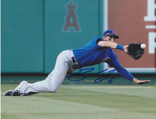 RYAN SWEENEY CHICAGO CUBS  ACTION SIGNED 8x10