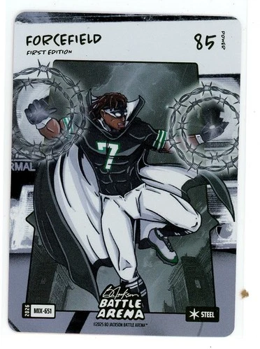 Bo Jackson Battle Arena Forcefield Mix Tap Steel Foil (WS)