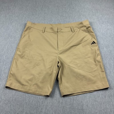 Adidas Shorts Mens 38 Brown Recycled Content Golf Performance Chino Athletic