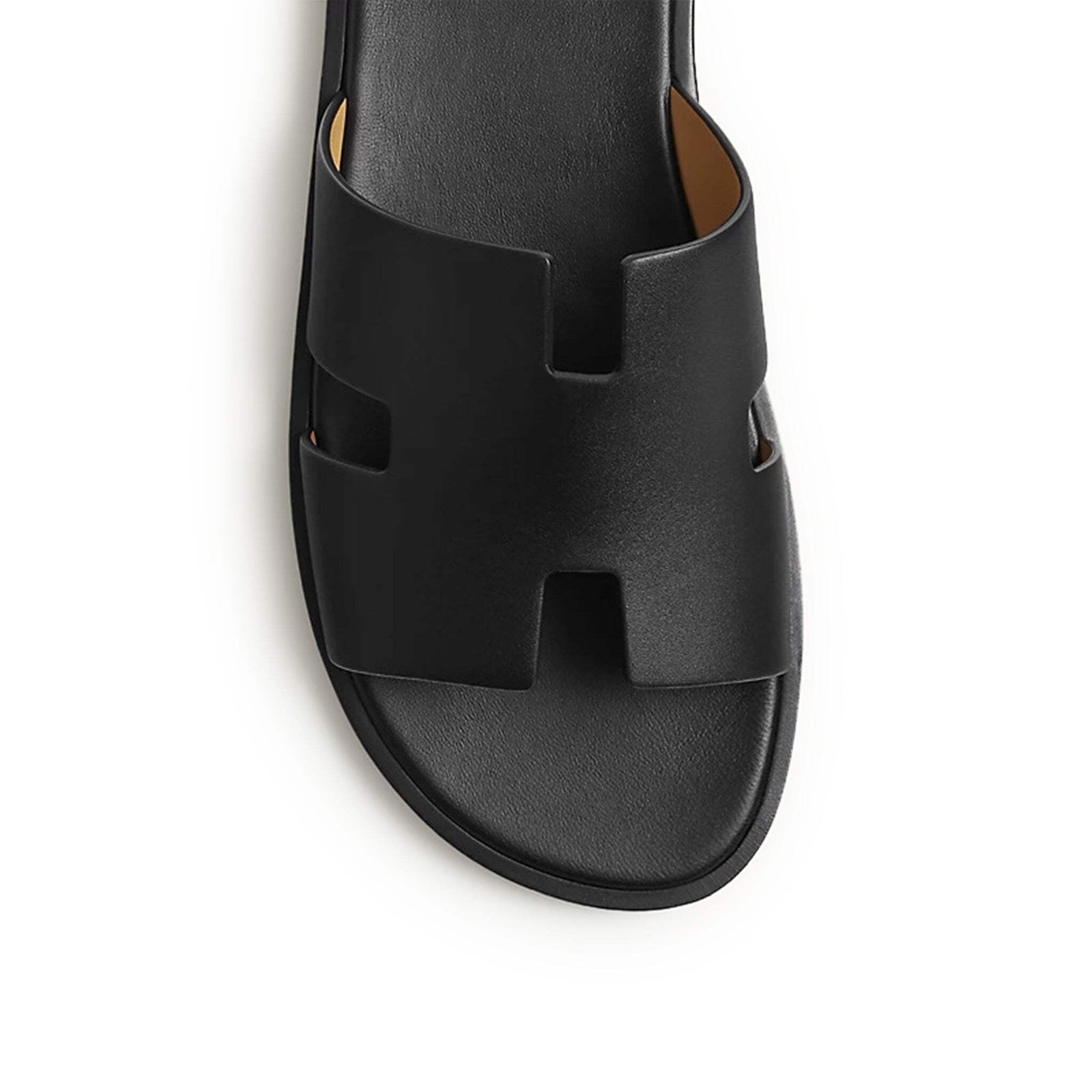 Hermès Paris Izmir Black Sandal image 4