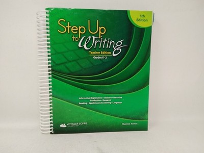 Step Up to Writing Teacher 5th Ed. - Spiral-bound by Maureen Auman - Grades K-2