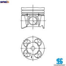 PISTON 41287600 STD FOR 169 A1.000/A 13 DTC/LDV 1.2L 4cyl