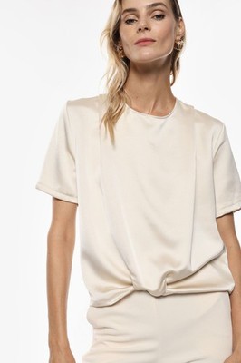 DAMEN SATIN REGULAR BLUSE IMPERIAL TW95KBA