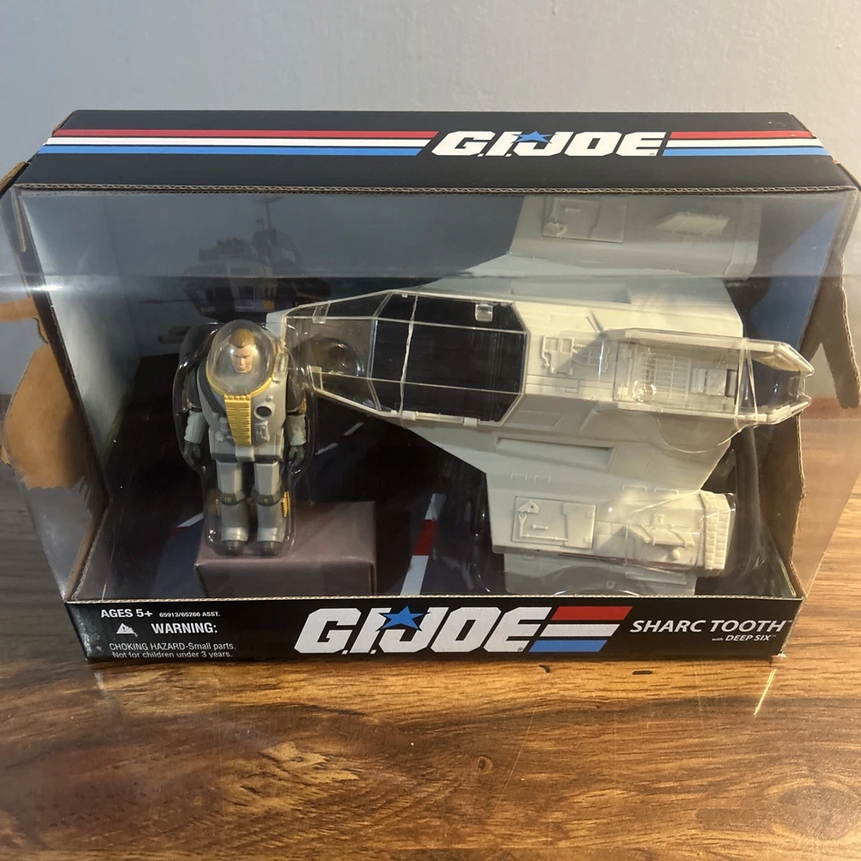 Hasbro GI Joe 25º Aniversário Sharktooth com Deep Six Novo e lacrado 2006 - Imagem 2 de 4