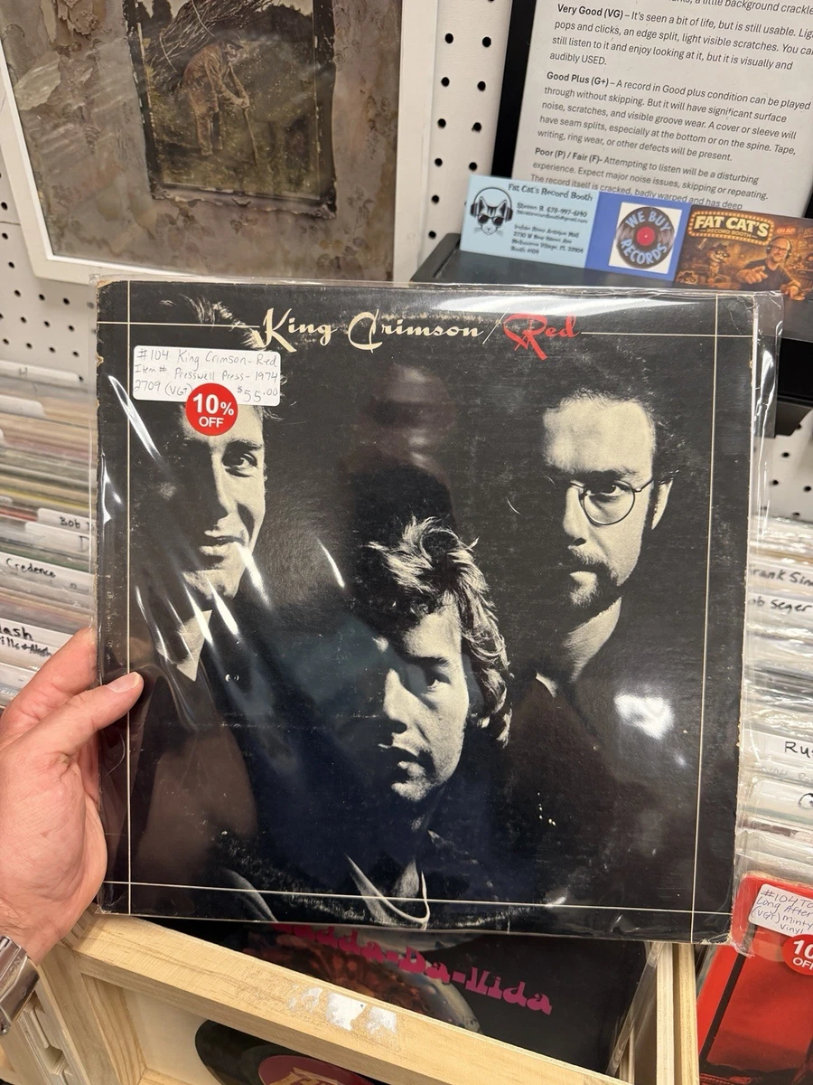 King Crimson Red In Vinyl Records for sale | eBay