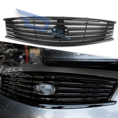Gloss Black OEM Type Front Mesh Grill For 10-14 Infiniti G37 Coupe 2Door