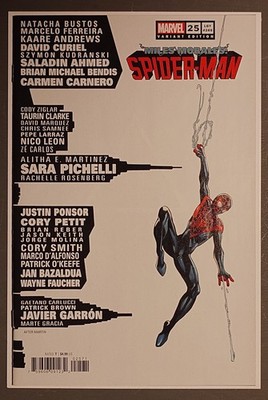 Miles Morales: Spider-Man - #25 G Mark Bagley Skyline Variant Marvel amazing 700