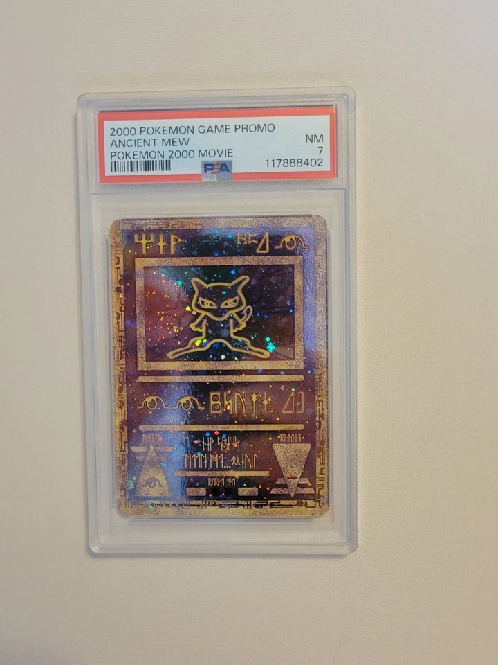 Ancient Mew - Pokemon WOTC Black Star Movie Promo - 1999 - Near Mint PSA 7 - Image 2 of 4