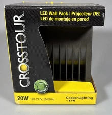 Cooper Crosstour XTOR2A LED Wall Pack 20W 5000K Bronze 120-277V NIB