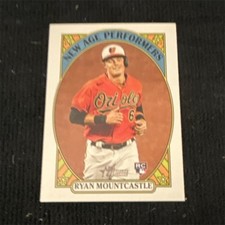 Topps 2021 Heritage New Age Performers Ryan Mountcastle Rookie NAP-4 Orioles