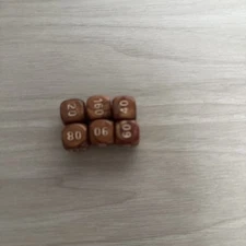 Six Random Mini Pokémon Dice