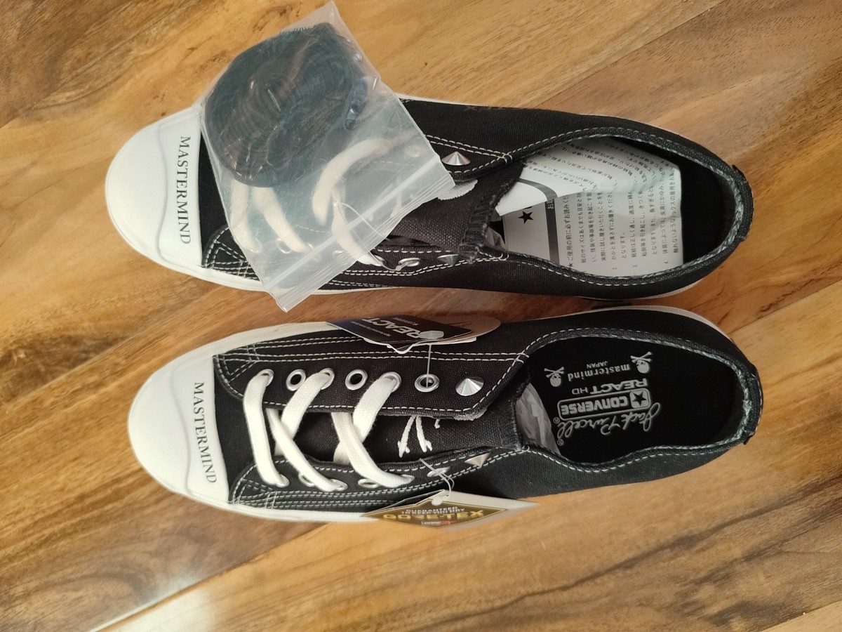 Size 7 - Converse Mastermind Japan x Jack Purcell GORE-TEX Black
