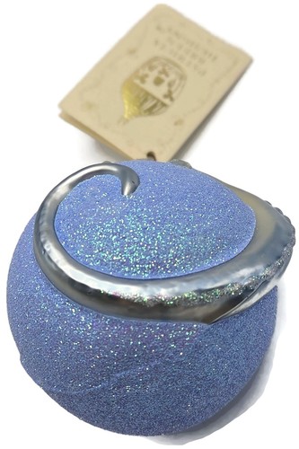 Patricia Breen Chameleon Light Blue Orb Glittered Christmas Spring Ornament - Picture 2 of 9