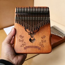 21 Key Kalimba Thumb Piano Finger Piano Mbira Solid Wood Musical Instrument