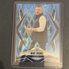 Mike Vrabel LIGHT BLUE LAVA /325 - 2025 Panini Phoenix #37 New England Patriots