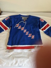 Reebok New York Rangers Nash #61 NHL Hockey Jersey Blue Red White youth   XL