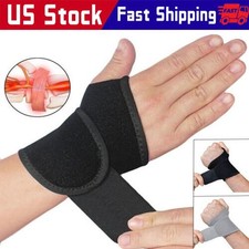 Wrist Hand Brace Support Carpal Tunnel Sprain Arthritis Gym Splint Left / Right