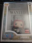 Funko Pop! One Piece Shanks Wanted Poster 1401 C2E2 Shared Exclusive