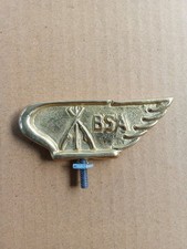BSA Bicycle Motorcycle Front Mudguard Emblem Brass for vintage bicycle