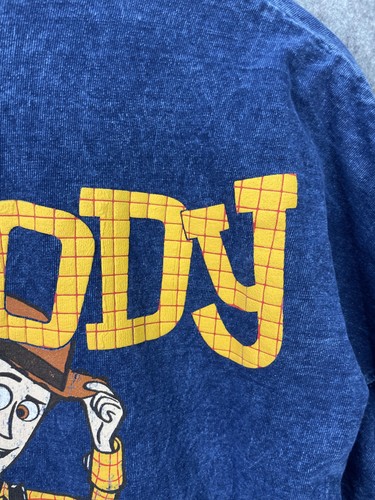 Disney Spirit Jersey Sheriff Woody Toy Story Shirt Womens Med Long Sleeve Pixar - Picture 10 of 12