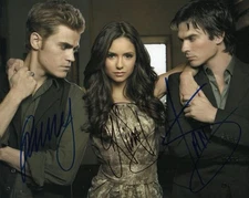 Autographed Nina Dobrev Somerhalder Vampire Diaries 8x10 Photo Signed Reprint