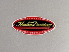 VINTAGE HARLEY DAVIDSON BIKE PORCELAIN SIGN CAR GAS TRUCK OIL MOTORCYCLE