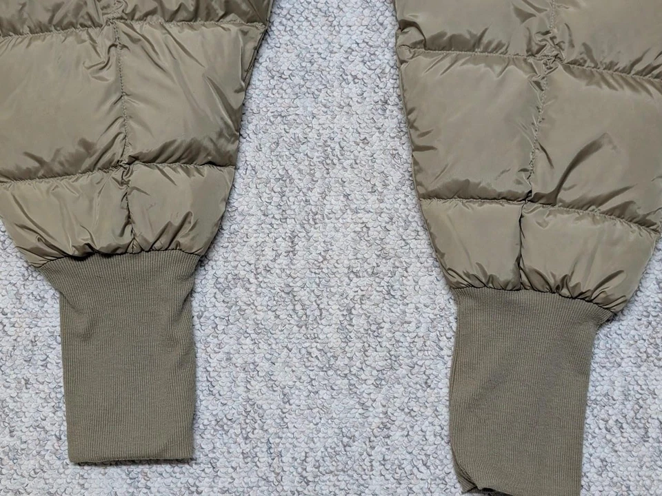 Pantalones vintage CABELAS PLUMÓN DE GANSO puffer XL tostado caqui 40x34 38x34 caza Foto 3 de 4