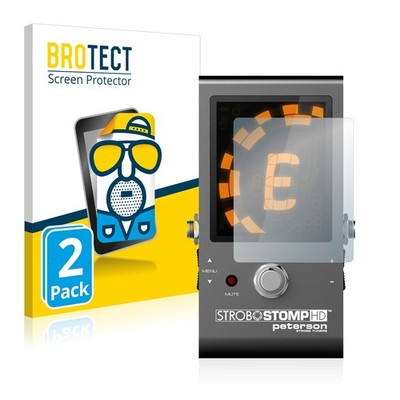 2x Schutzfolie Matt für Peterson Strobostomp HD Displayschutz Antireflektierend