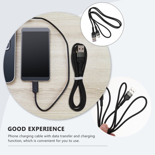 2Pcs Fast Charging USB Portable Charging Adapter Line USB Charging Cable - 第 4/12 張圖片