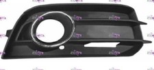 GRIGLIA PARAURTI ANTERIORE DX C/SEDE FENDIN. C/CORNICE CROMATA PER AUDI A1 10-18
