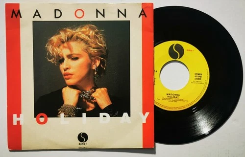 MADONNA 7" Holiday / Think Of Me BELGIUM 1984 Original VINYL Single