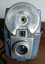 Kodak Brownie Flash 20 Camera - Clear Viewfinder  Lens - Family Used 1959-1962