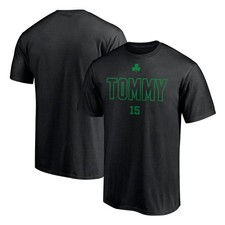 Men's Tom Heinsohn Black Boston Celtics T-Shirt