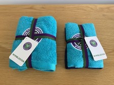 Genuine Wimbledon Tennis Championship Christy Guest Hand Towel & Face Cloths NEW