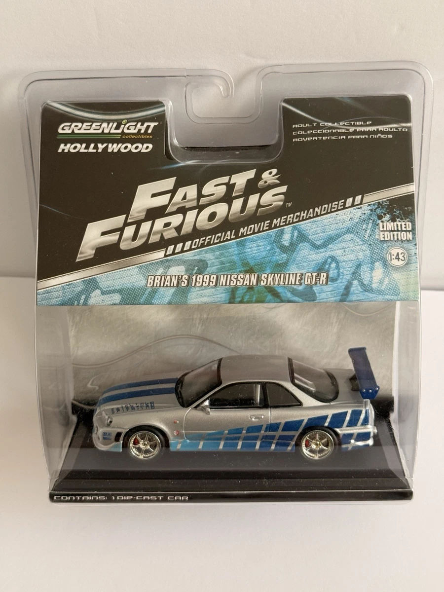 Greenlight Fast & Furious 1:43 Diecast Cars, Trucks & Vans for