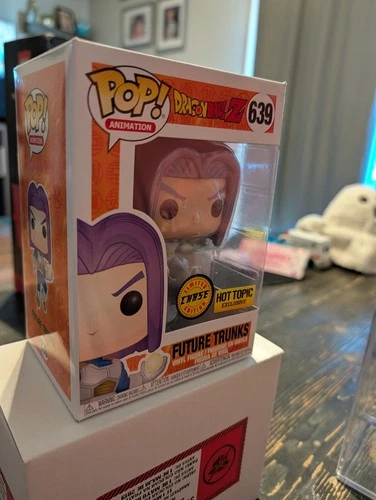 Funko Pop! DragonBall Z Future Trunks #639 Chase Metallic Hot Topic Exclusive