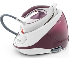 Image of Tefal SV9201G0 NEW Steam Generator Station Iron Express Protect White & Burgundy