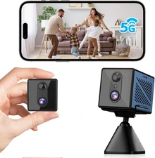 2025 Upgraded 4K Security Camera, 5Ghz Wifi Indoor Camera, Home Security Camera