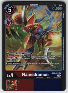 flamedramon digimon card P-137 Flamedramon 烈焰獸(Update Pack 2024) – BAN-TYO TCG main image 0