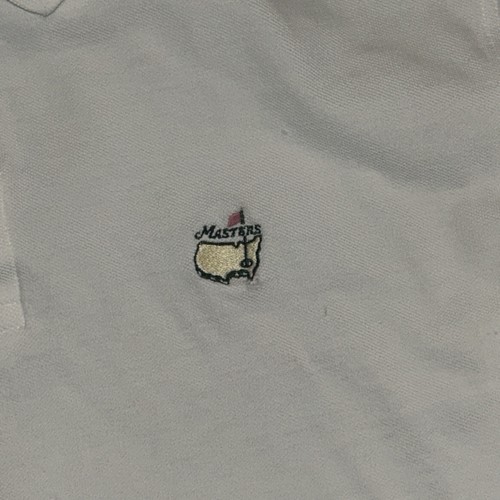 Augusta National Golf Shop Slazenger White Cotton Golf Polo Shirt Y2K Mens Large - Picture 14 of 19