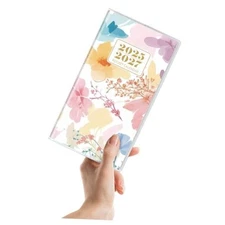 Pocket Calendar 2025-2027, Floral 2025-2027 Monthly Planner - Multi-colored