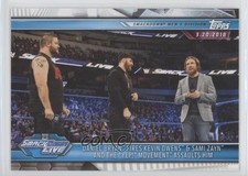 2019 Topps WWE Road to Wrestlemania Daniel Bryan Kevin Owens Sami Zayn #92 0ol8