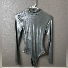 Green metallic bodysuit by Lovers and Friends XXS