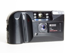 RICOH AF-100 35mm Point  Shoot Film Camera Ricoh 35mm f/3.5 Lens - TESTED