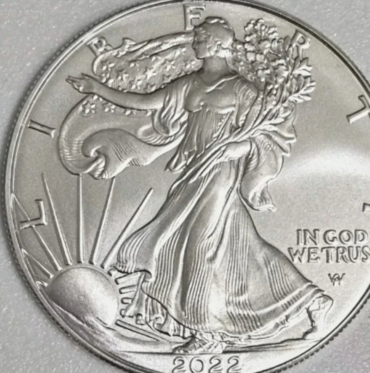 Lot of 3 U.S .999 2022 -1- 0 Z American Eagle C.0.i.n(0.999999 Purity) - Image 3 of 4