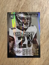 Earl Wolff 2013 Panini Absolute Rookie Spectrum Gold /25 #139 Philadelphia Eagle